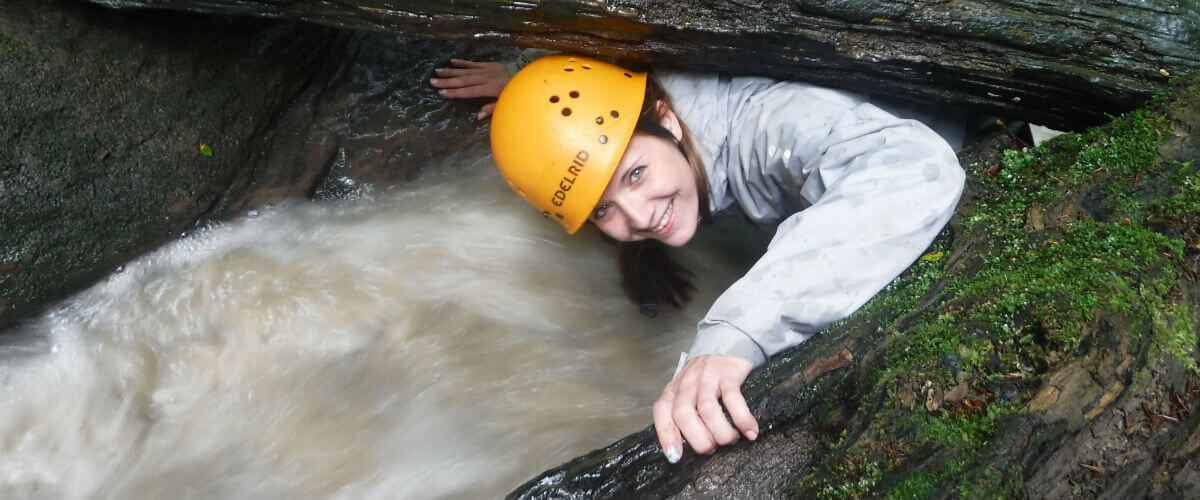 Holiday adventures! Gorge Scrambling Experience 
